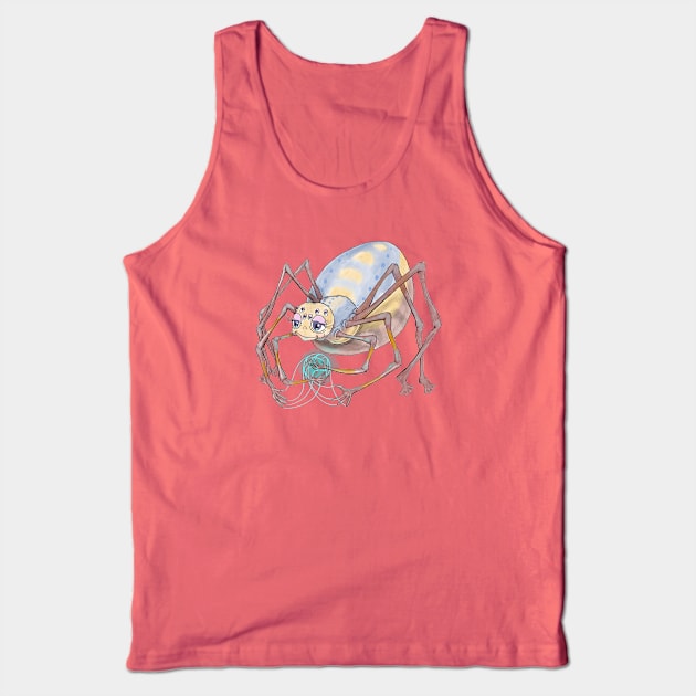 Sweet Old Orb Weaver Tank Top by AmysBirdHouse